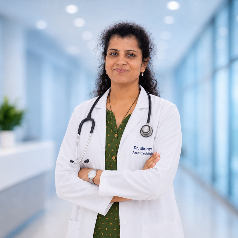 Portrait of Dr Annu Shravya , Anaesthesiology specialist at Wellness Hospitals